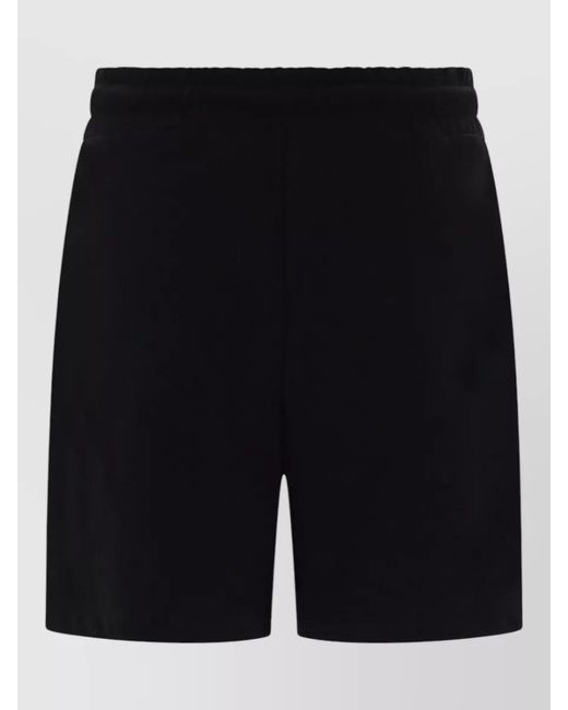 Versace Jeans Couture Black Trousers Drawstring Waist Logo Detail