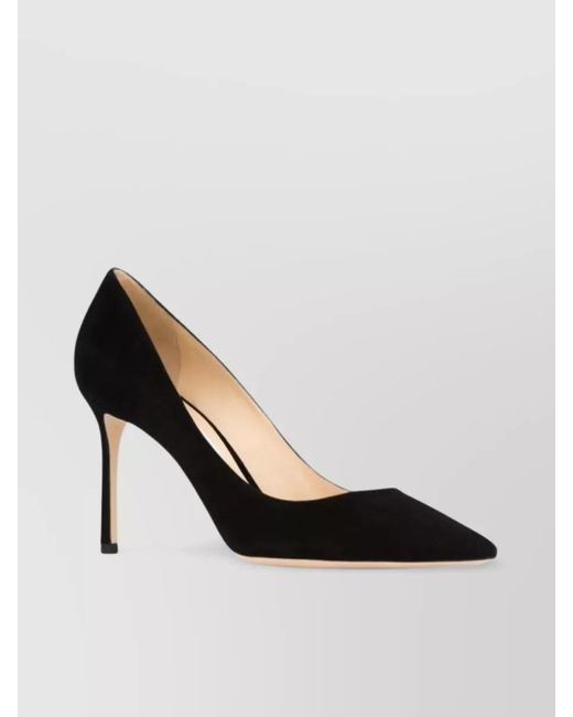 Jimmy Choo Black Romy 85Mm Pumps