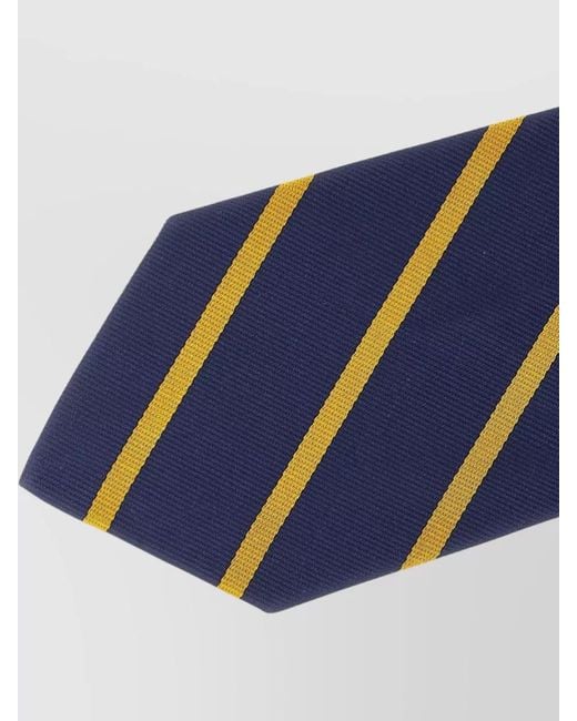 Polo Ralph Lauren Blue Silk Striped Tie for men