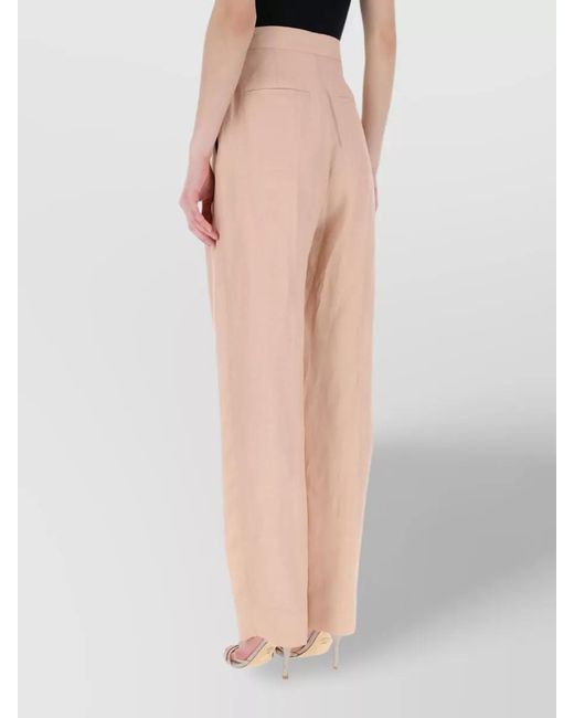 Stella McCartney Pink Balloon Wide-Leg Trousers