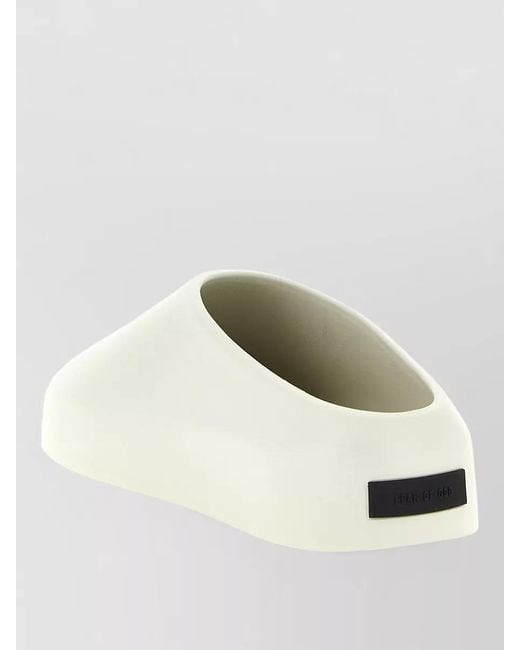 Fear Of God Natural California Two Square Toe Sabot Slippers for men