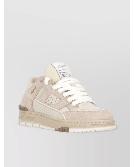 Axel Arigato Natural Leather Low-Top Sneakers