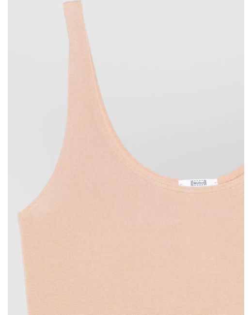 Wolford Multicolor Square Neck Sleeveless Bodysuit