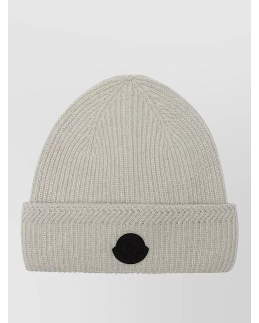 Moncler Gray Beanie for men