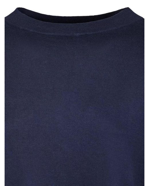 Weekend by Maxmara Blue Fine-Knit Jumper