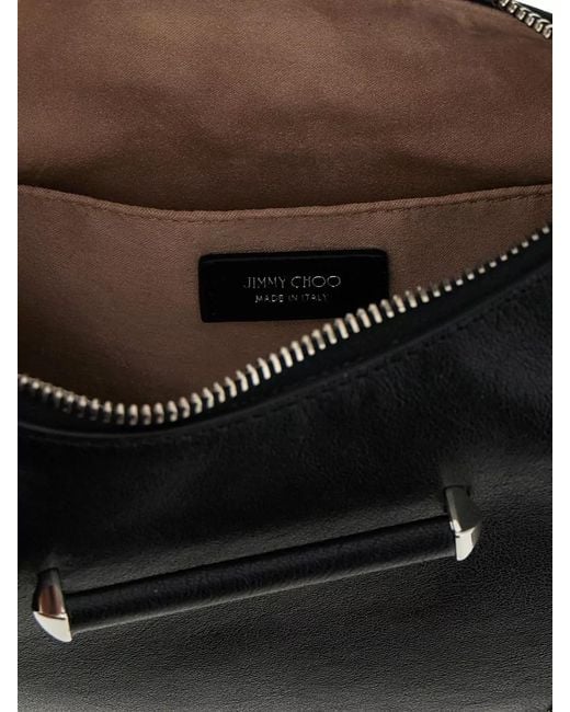 Jimmy Choo Black Bar Shoulder Bag