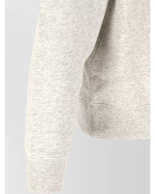 Jacquemus Natural Gros Grain Crew Neck Knit Sweatshirt for men