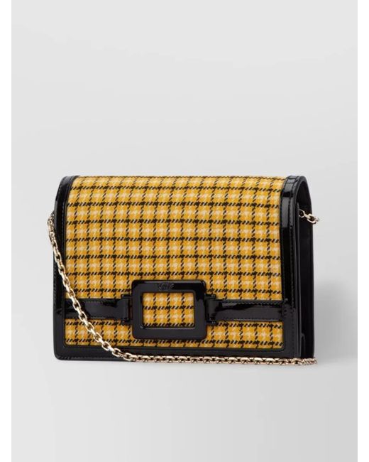 Roger Vivier Metallic Shoulder Bag