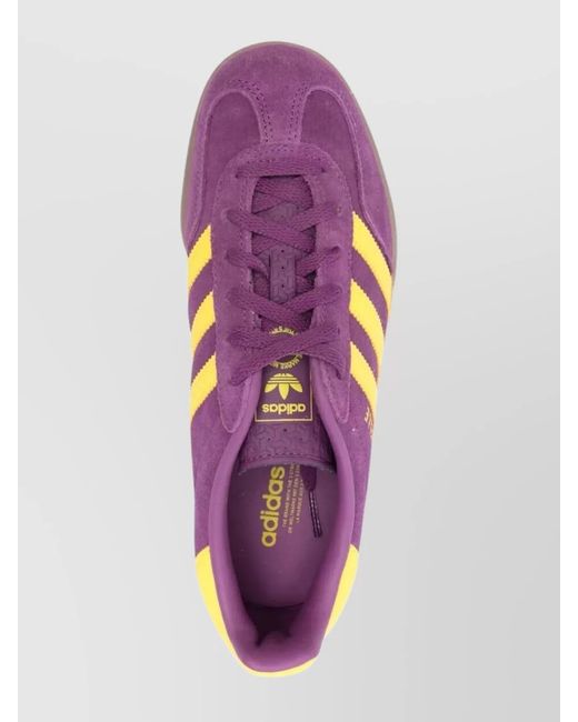Adidas Pink Leather Low-Top Sneakers