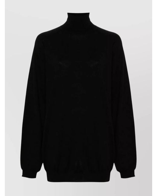 Moschino Black Virgin Wool Jumper