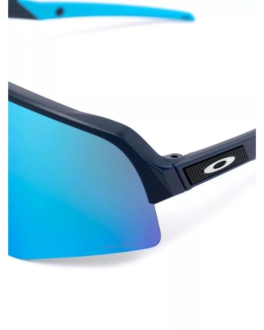 Oakley Blue Square Sunglasses Cut Out Detailing Gradient Lenses
