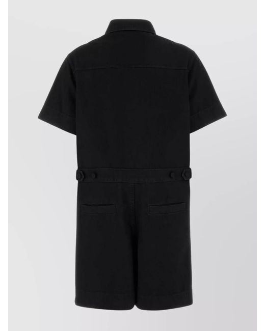 Gucci Black Denim Jumpsuit