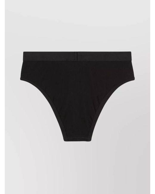 Palm Angels Black Logo Briefs