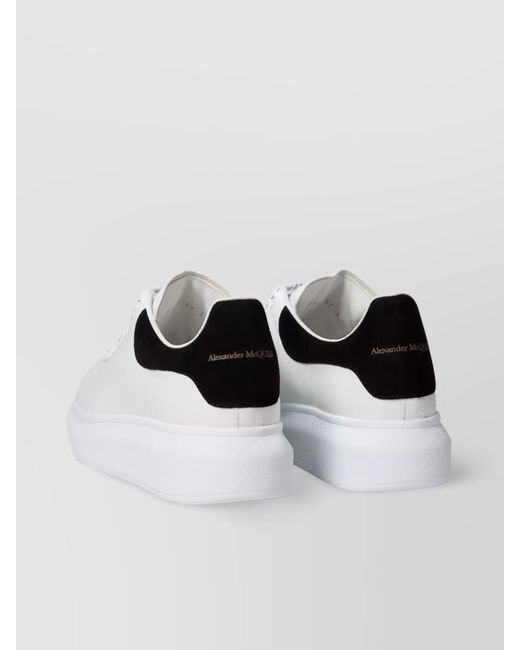 McQueen Multicolor Leather Low-Top Sneakers
