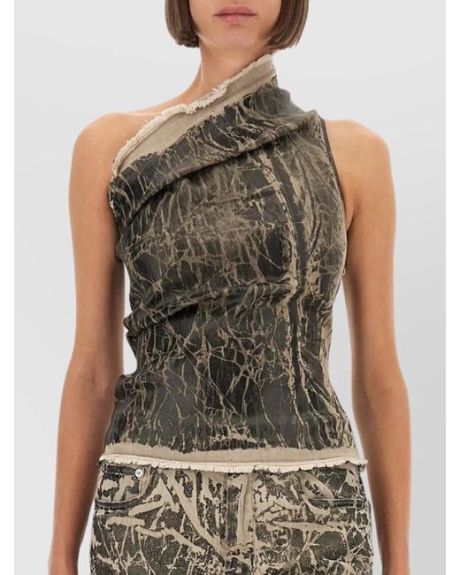 Rick Owens Multicolor Fitted Blouse