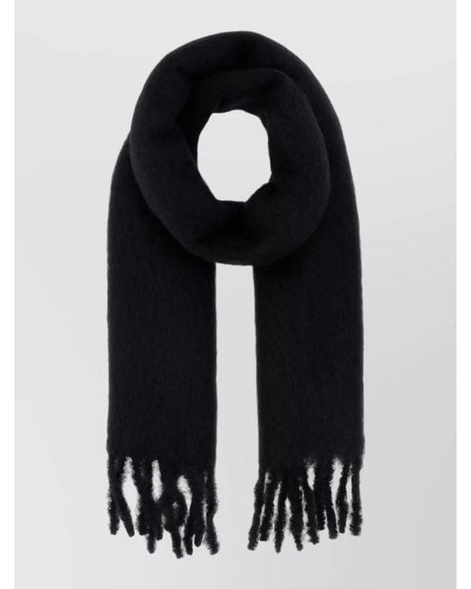 The Row Black Scarf