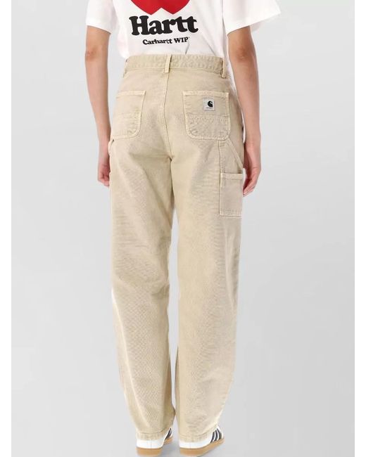 Carhartt Natural Organic Cotton Relaxed-Fit Straight-Leg Trousers