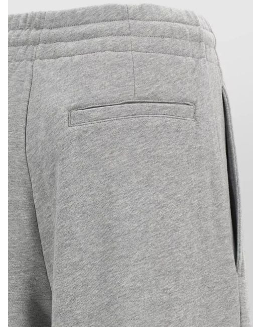 Dries Van Noten Gray Hadium Lounge Pants Back Pocket Wide Leg