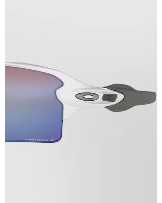 Oakley Blue Flak 2.0 Xl Rectangular Sport Sunglasses