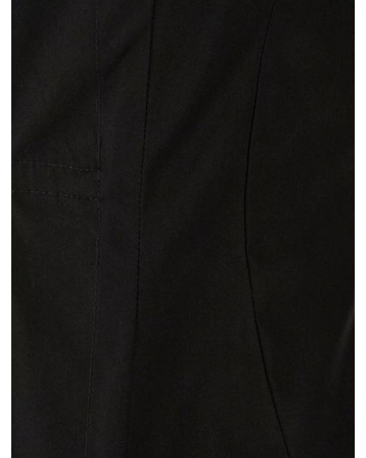 Ann Demeulemeester Black Cotton Blouse