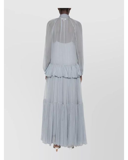 Chloé Blue Maxi Dress