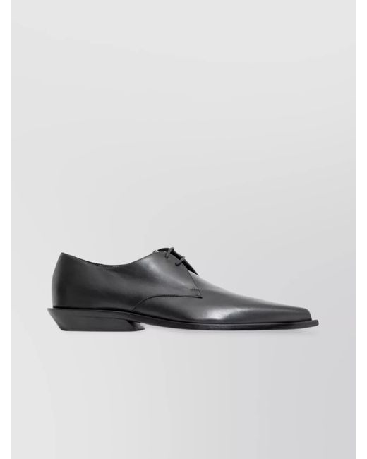 Ann Demeulemeester Multicolor Lace-Up Pointed Toe Derby Shoes