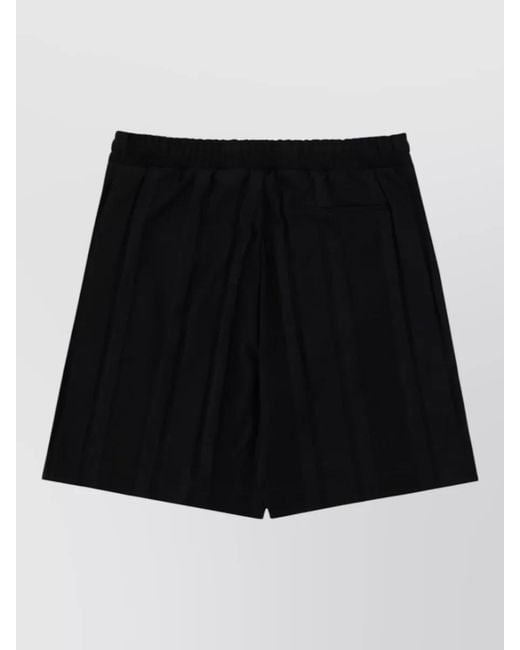 Boss Black Lux Huxley Shorts Pleated Design Studs for men