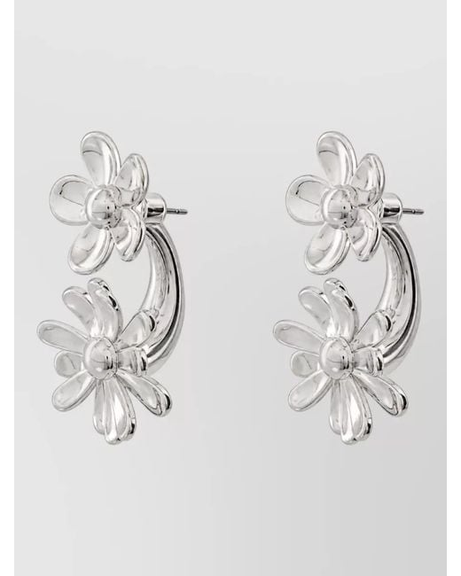 Marc Jacobs Multicolor Metal Statement Earrings