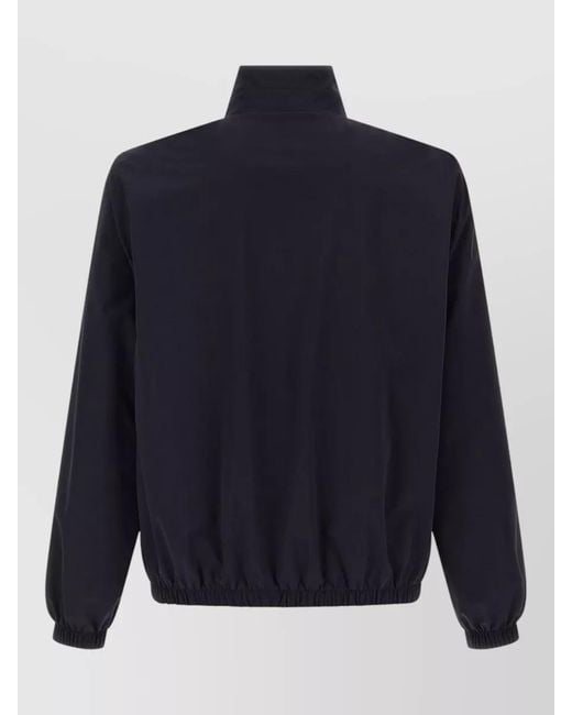 Brunello Cucinelli Gray Reversible Jacket Elastic Cuffs High Collar for men
