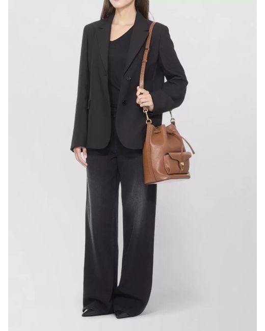 Coccinelle Brown Leather Shoulder Bag
