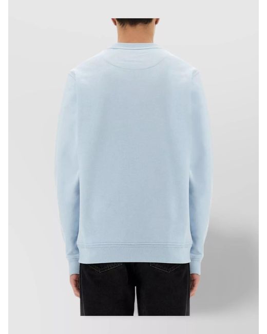 Belstaff Blue Cotton Sweatshirt for men