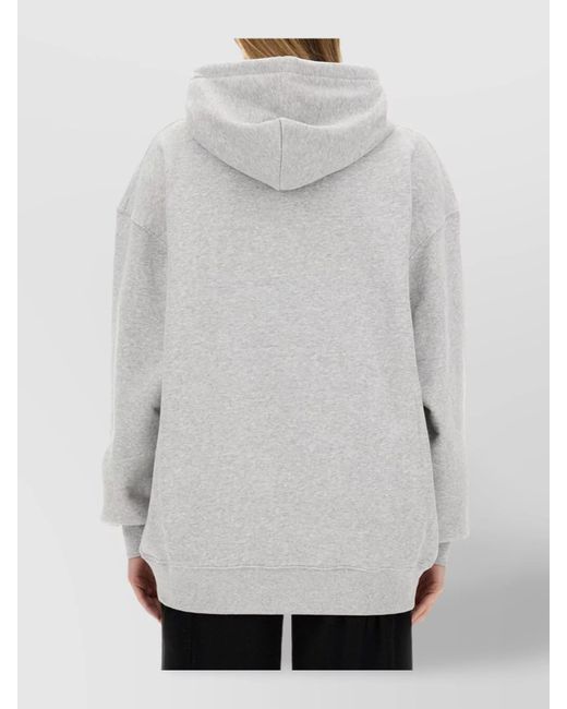 Moschino White Oversized Knitted Top