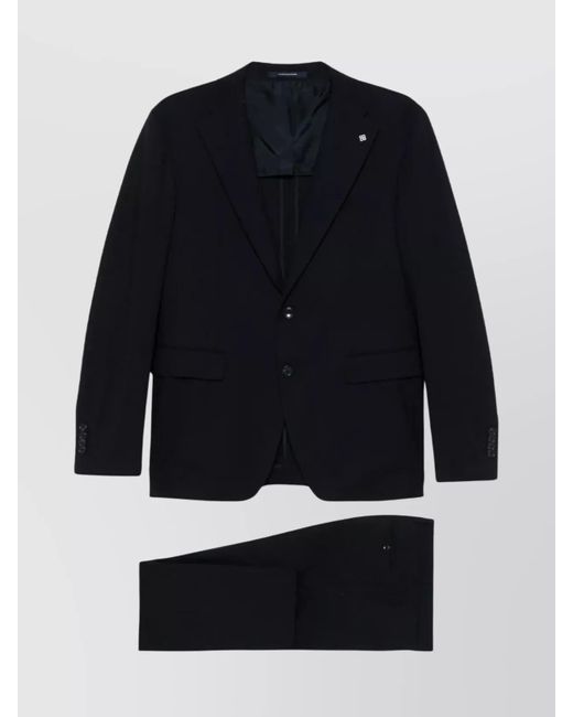 Tagliatore Blue Single Breasted Suit for men