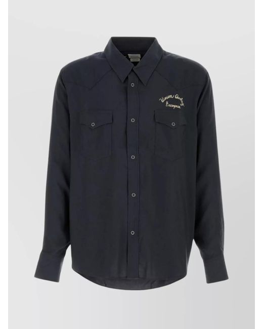 Visvim Blue Rayon Shirt for men