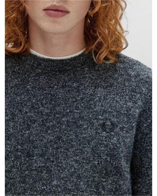 Fred Perry Blue Jumper for men