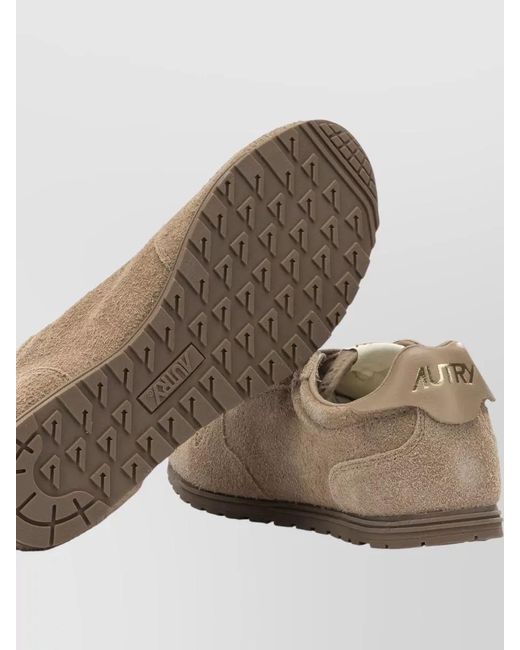 Autry Natural Leather Low-Top Sneakers for men