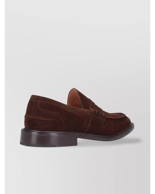 Tricker's Brown Leather Loafers for men