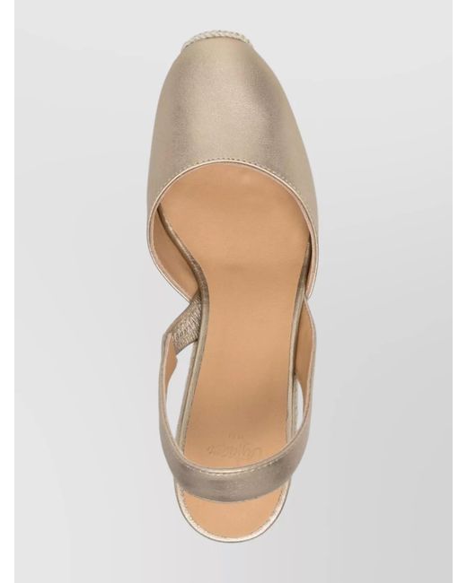 Castaner Natural Leather Espadrilles