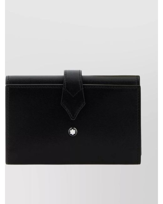 Montblanc Black Leather Wallet for men