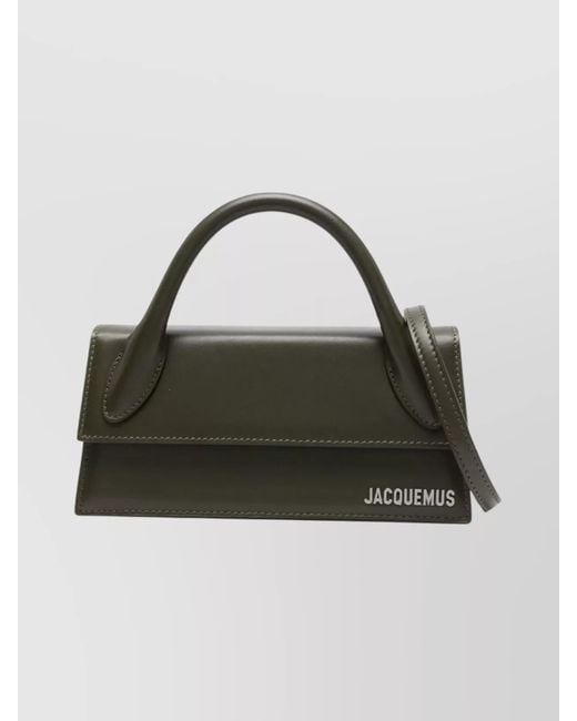 Jacquemus Multicolor Long Handbag With Top Handle And Stitching