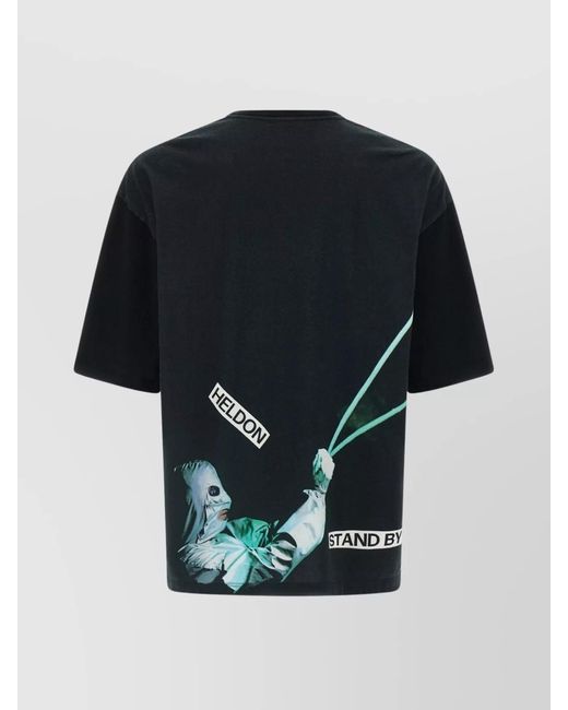 Undercover Black Cotton T-Shirt for men