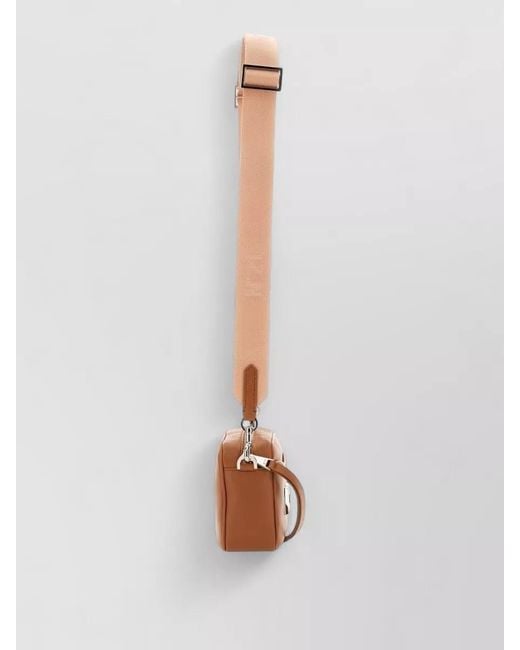 N°21 White Logo Crossbody Bag Taped Adjustable Strap