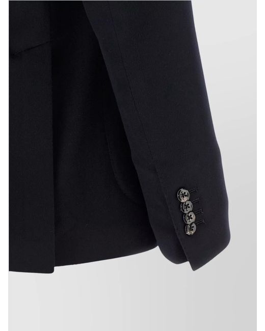 Tagliatore Blue Cashmere Blazer for men