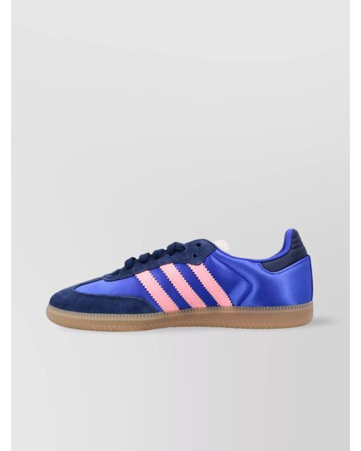 Adidas Originals Blue Textile Low-Top Sneakers