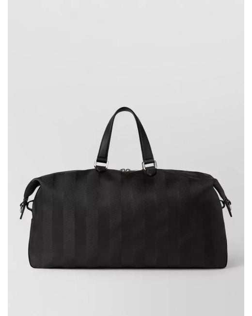 Fendi Black Lui Travel Duffle Bag Shoulder Strap for men