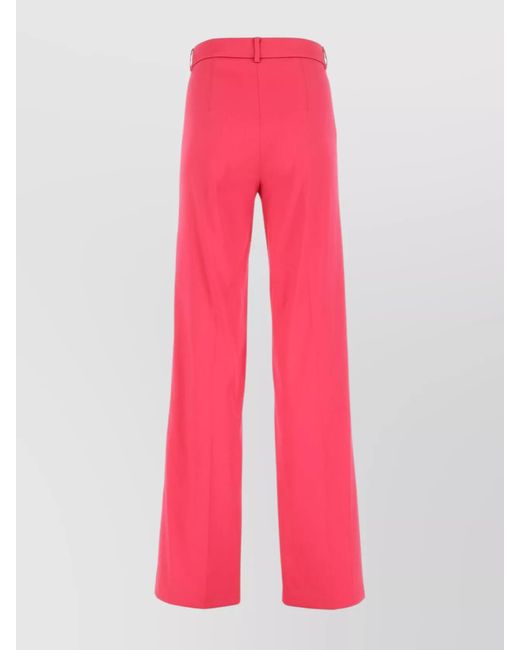 Magda Butrym Pink Wide-Leg Trousers