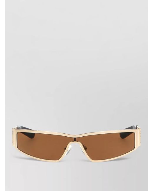 McQueen Multicolor Stile Duemila Rectangular Sunglasses Tone