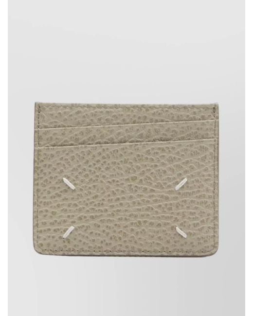 Maison Margiela Natural Leather Cardholder for men