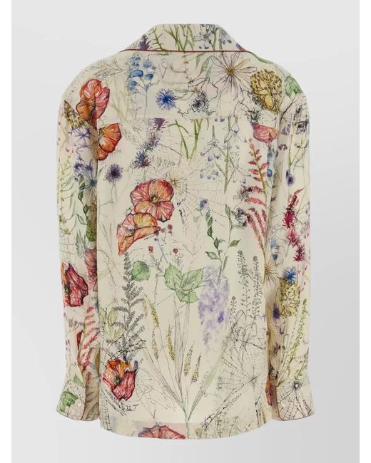 McQueen Multicolor Printed Shirt for men