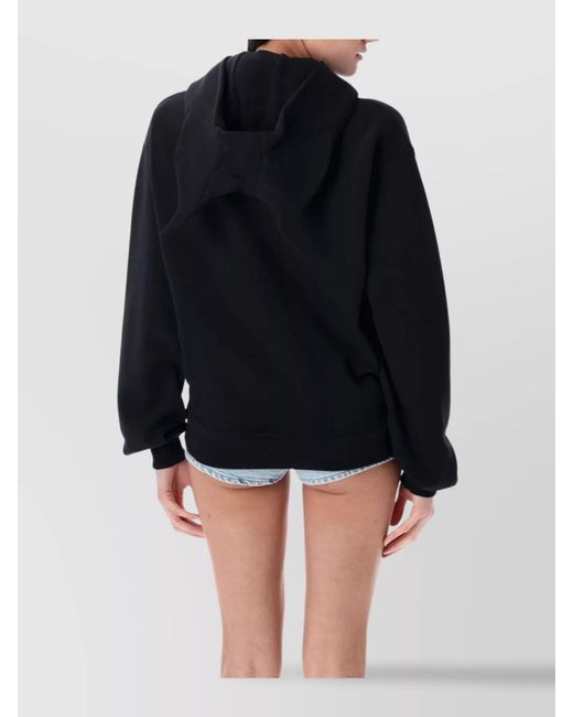 Coperni Blue Cotton Hooded Maleficent Hoodie